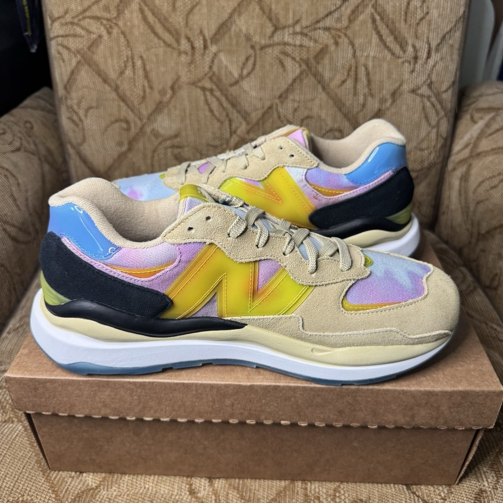 Sz 10‎ - New Balance x Atmos 57/40 Beachside Tie-Dye M5740AT New - Picture 2 of 9